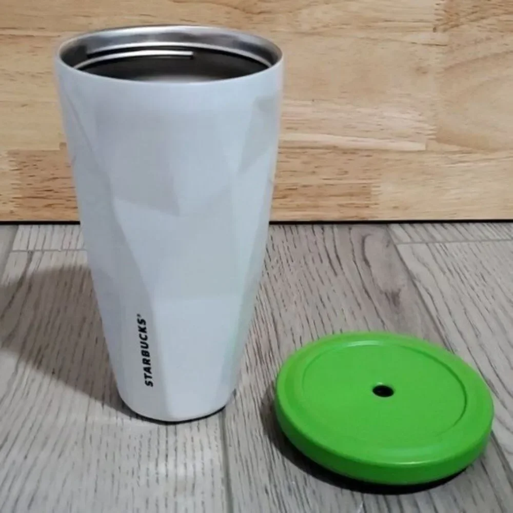 Starbucks Stainless Steel Travel Tumbler Cup Iridescent 16 oz GRANDE 2012
